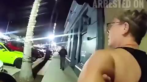 Crazy Karen Gets Arrested By No Nonsense Officer After She Interferes With Police Investigation