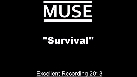 Muse - Survival (Live in Charlotte, North Carolina September 3, 2013)