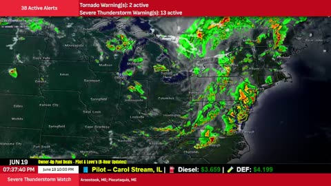 🚨 LIVE: Tornadoes, Damaging Winds & Hail Today!