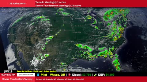 🚨 LIVE: Tornadoes, Damaging Winds & Hail Today!