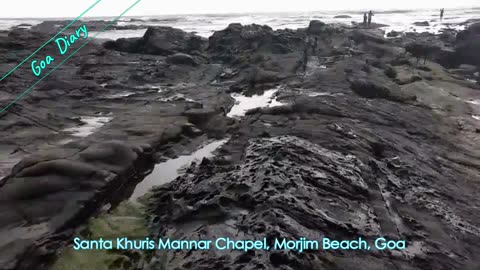 Santa Kuris in Morjim Beach Goa, Umakant's Goa Travel Vlog, July-Aug 2018