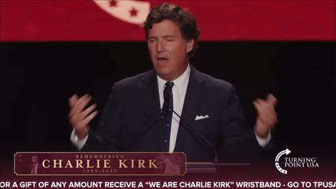 Tucker Carlson Speech At Charlie Kirk Memorial Service