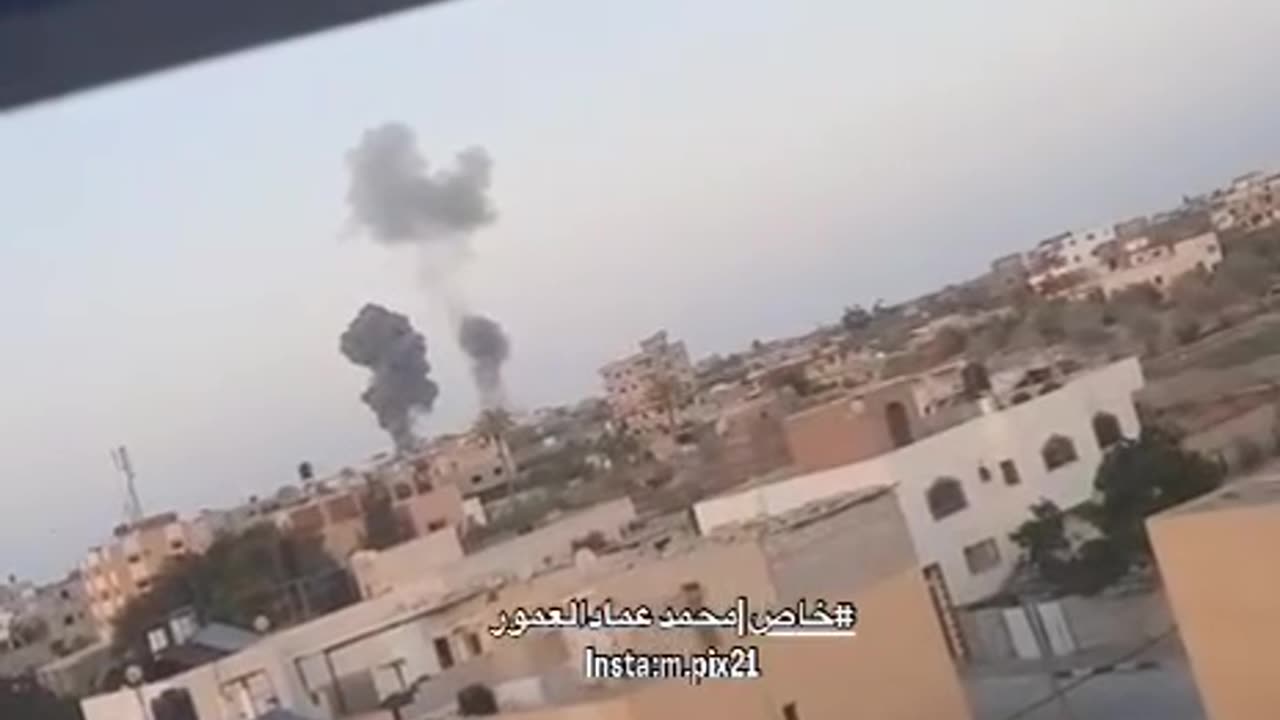 The IDF attacks again at the European Hospital in Khan Yunis.