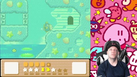 Klonoa is recovering from eye surgery. At his request, Kirby's Dream Land 3!