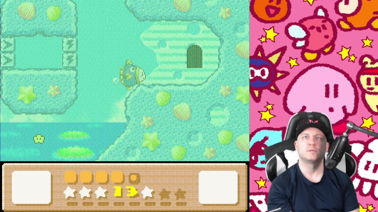 Klonoa is recovering from eye surgery. At his request, Kirby's Dream Land 3!