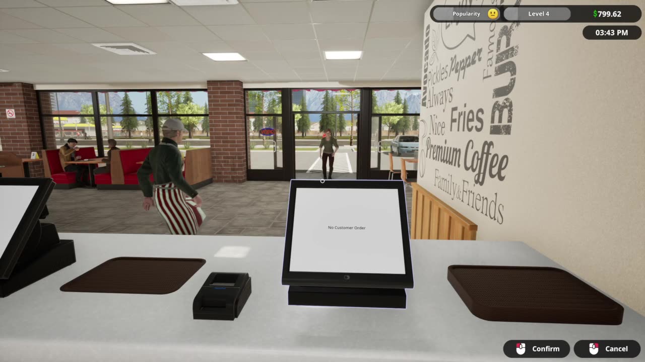 Fast Food Simulator.