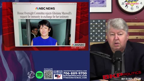 Epstein Cover-Up? Maxwell’s Immunity Plea, Missing Jail Footage