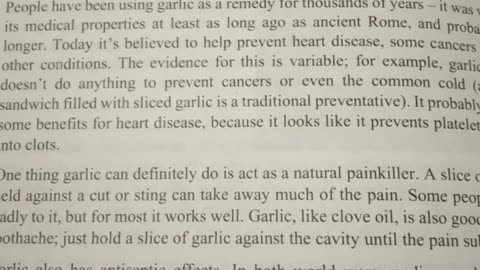 #Garlic and Onions pain relief