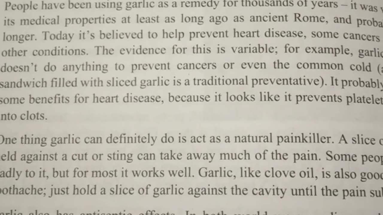 #Garlic and Onions pain relief