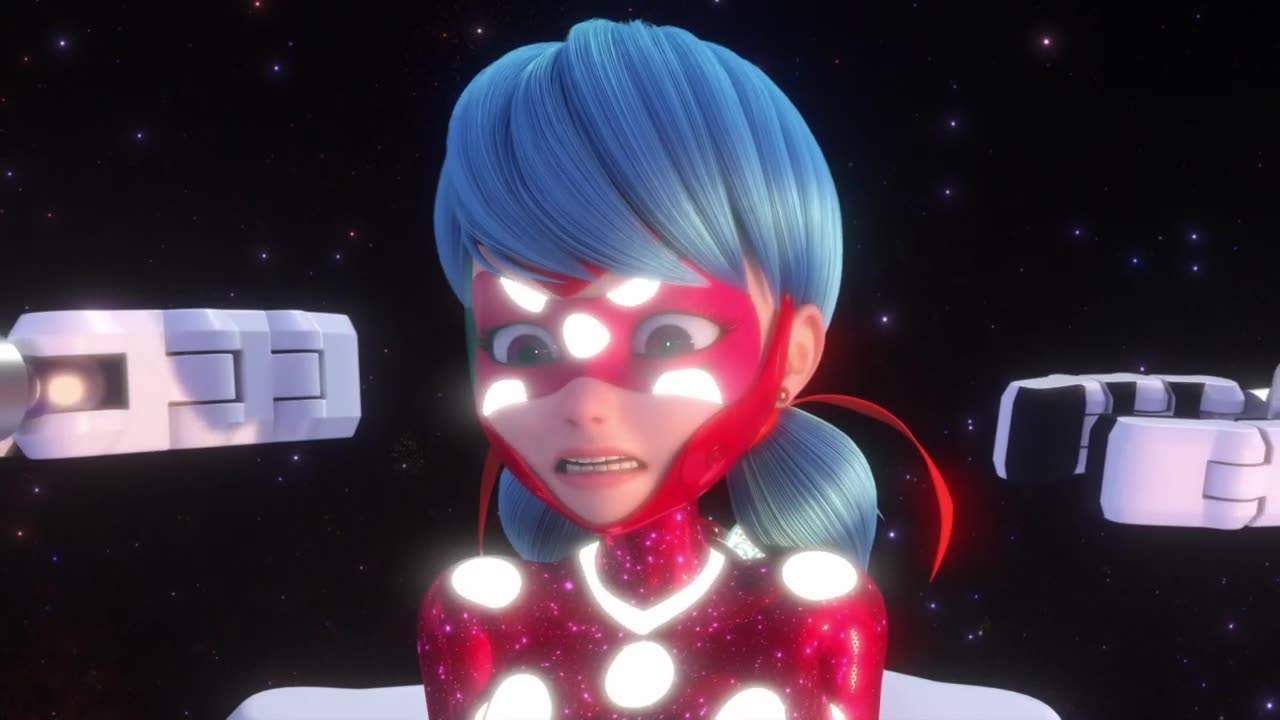Who the he'll gonna grab her miraculous so slow