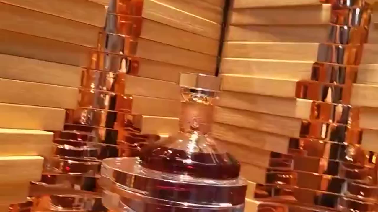 Unboxing a luxury $40,000 bottle of Hennessy 8 one of the most expensive cognacs in the world