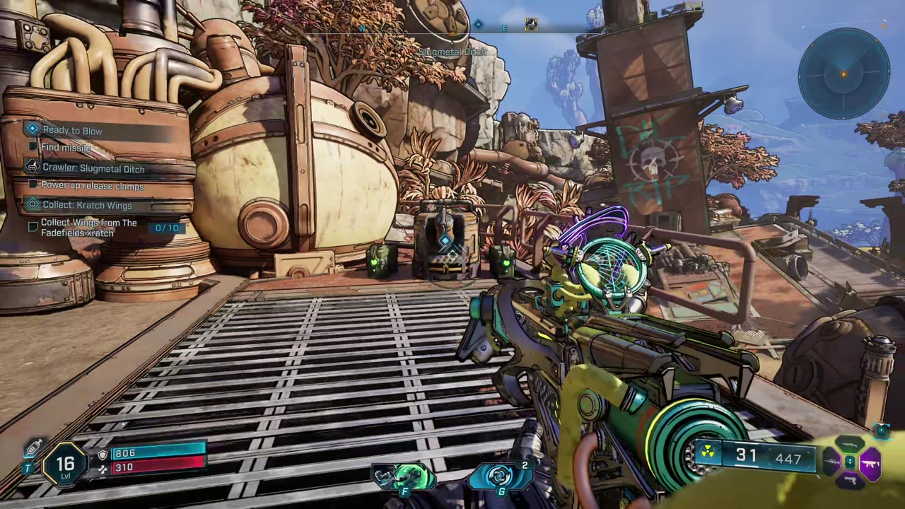 Borderlands 4: Ancient Crawler - Smiley (Coastal Bonescape, Slugmetal Ditch)