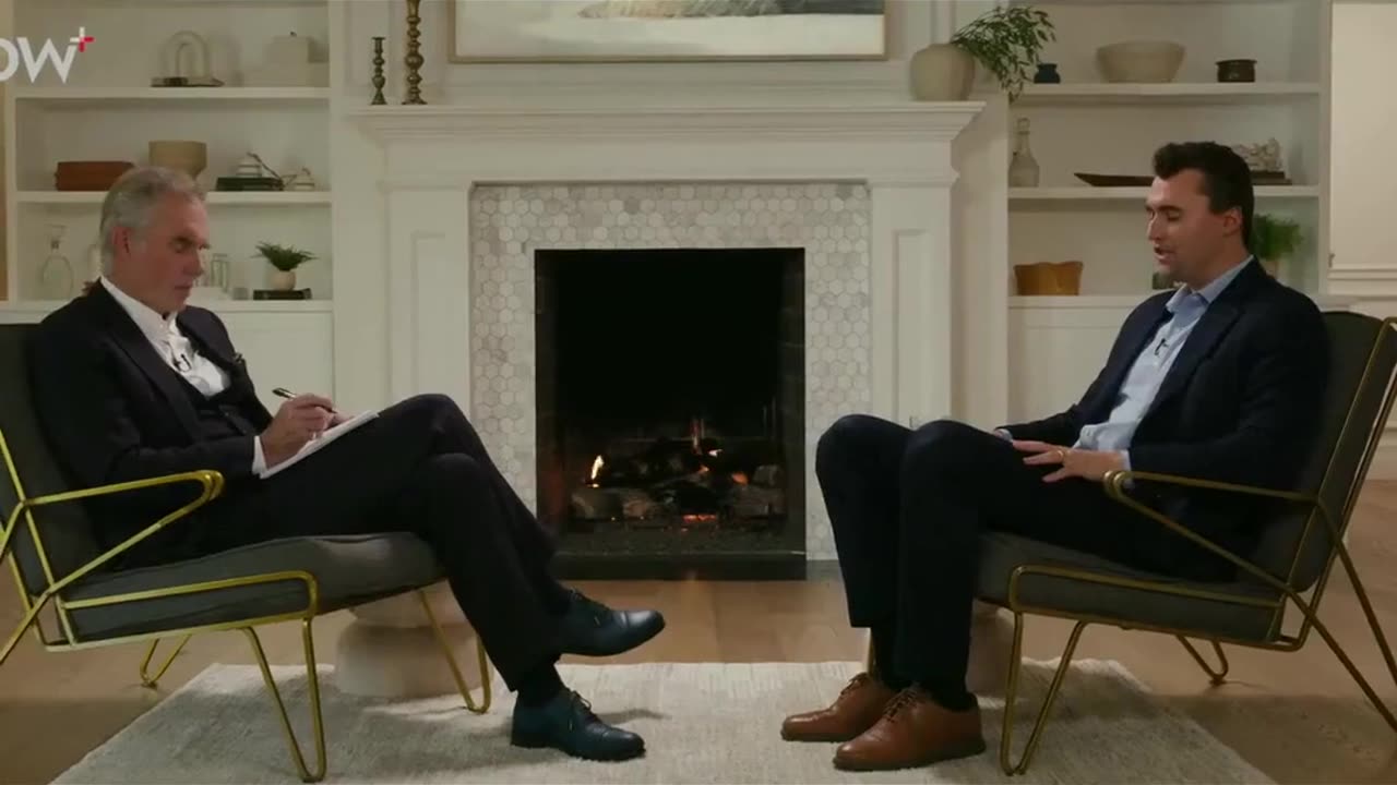 Daring to Doubt Obama in 2008 - Charlie Kirk and Jordan B Peterson
