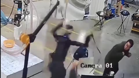 NEVER RELAX AROUND BLACK ROBOTS