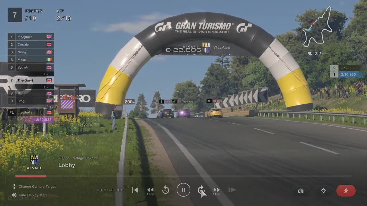 TT vs Megane at Alsace