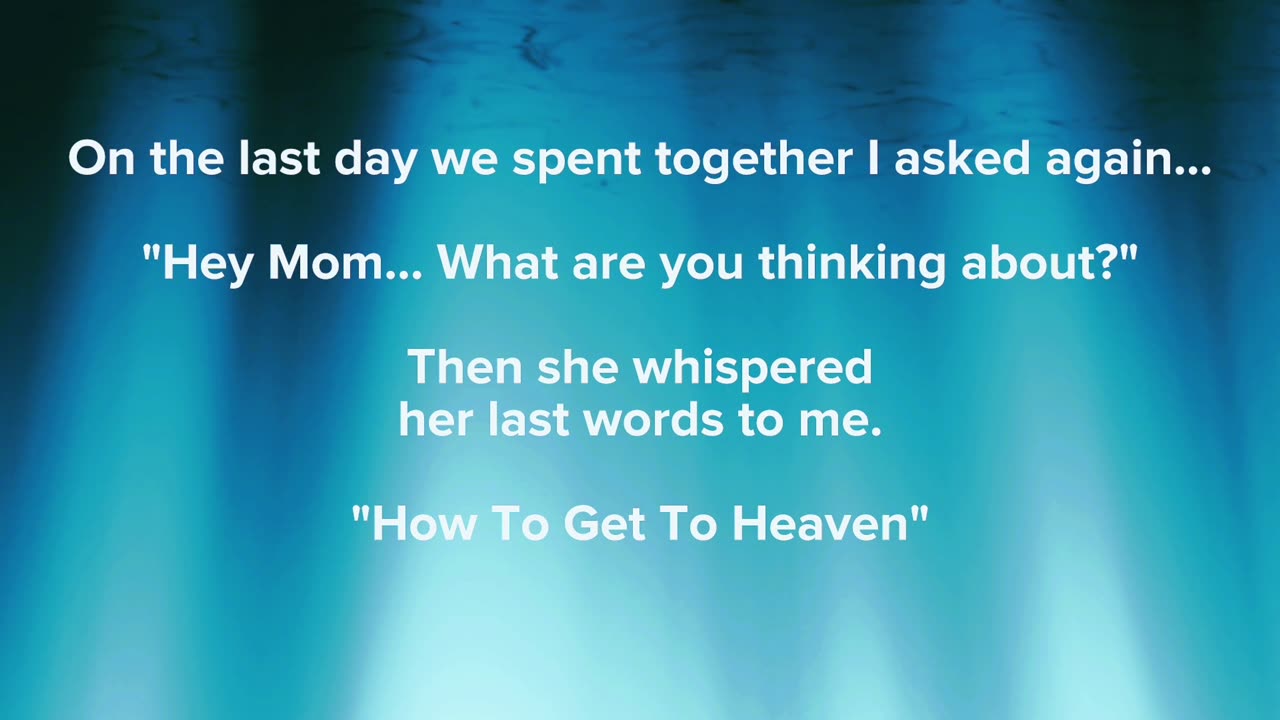 How To Get To Heaven ~ Short