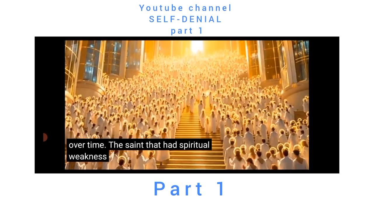 The final preparation for the end.