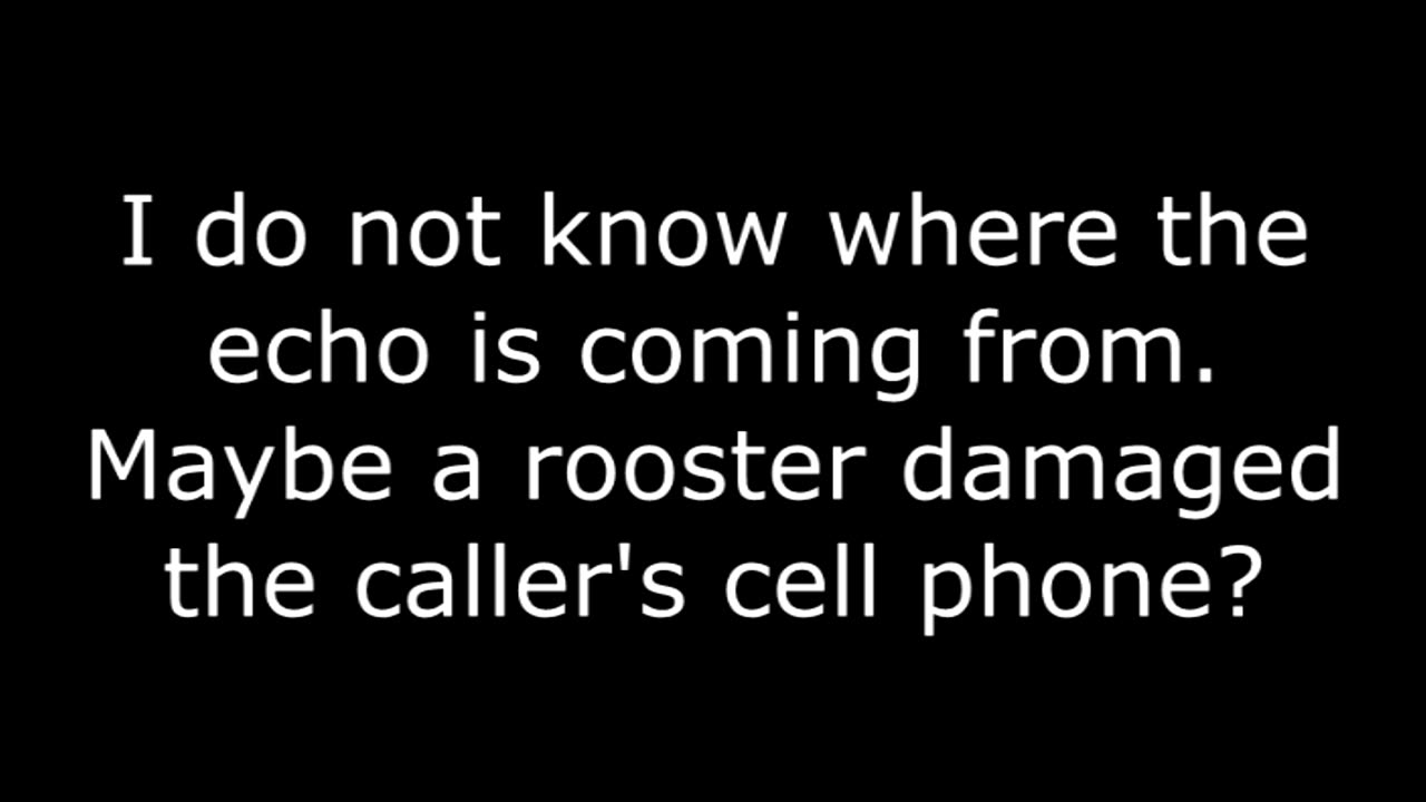 Two Incoming Calls From Same Alleged PCH Worker: September 19, 2025