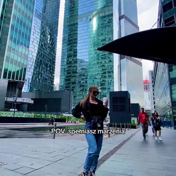 Skyscrapers in Moscow