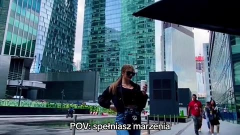 Skyscrapers in Moscow
