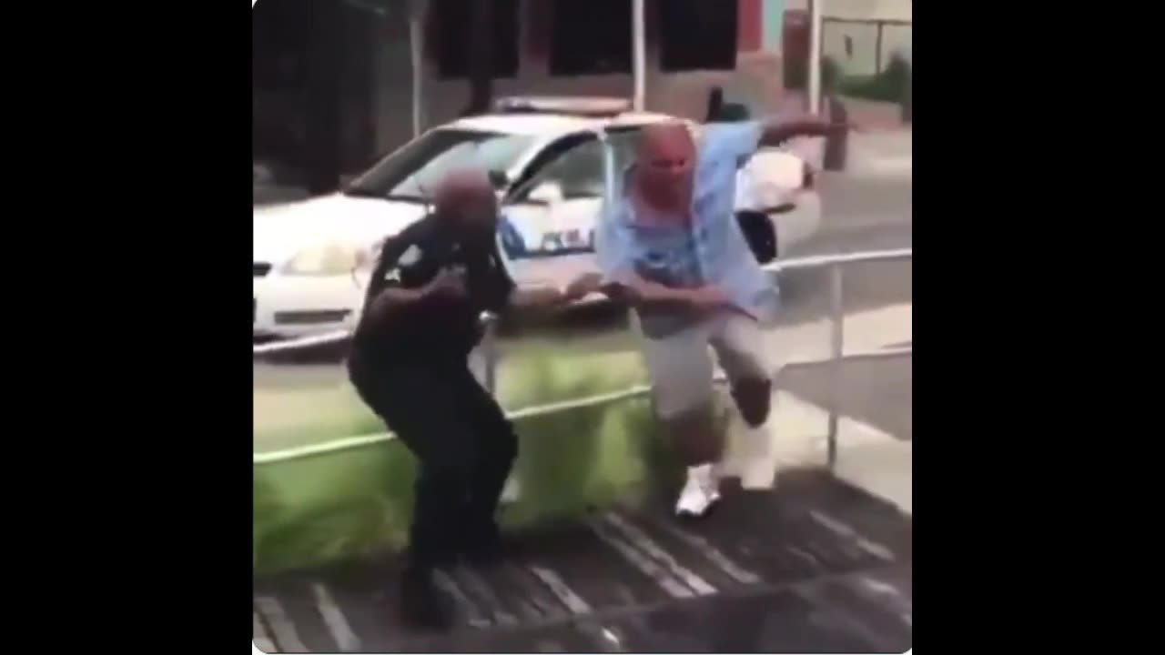 Police Beat Man & Use Excessive Force For Calling Them Sir - Back The Blue