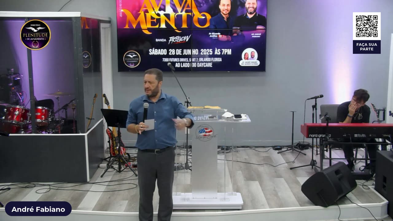 NOITE DE AVIVAMENTO EM ORLANDO COM PASTOR RICARDO!!!