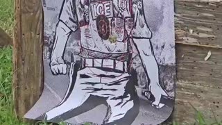 Liberal terrorlsts are now shooting ICE agents on range targets..