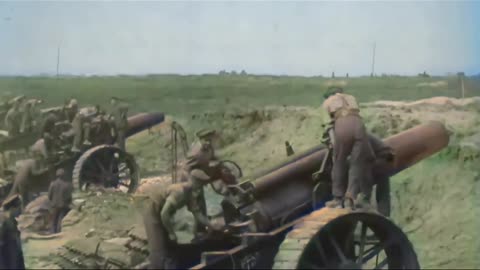 Battle of Arras artillery barrage