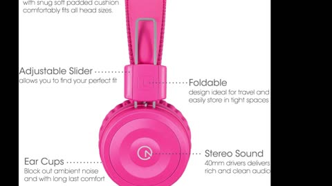 🎧 Noot Products K22 Wired Headphones for Kids 🎧