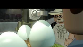 Carson gaming play Lego Jurassic world part2
