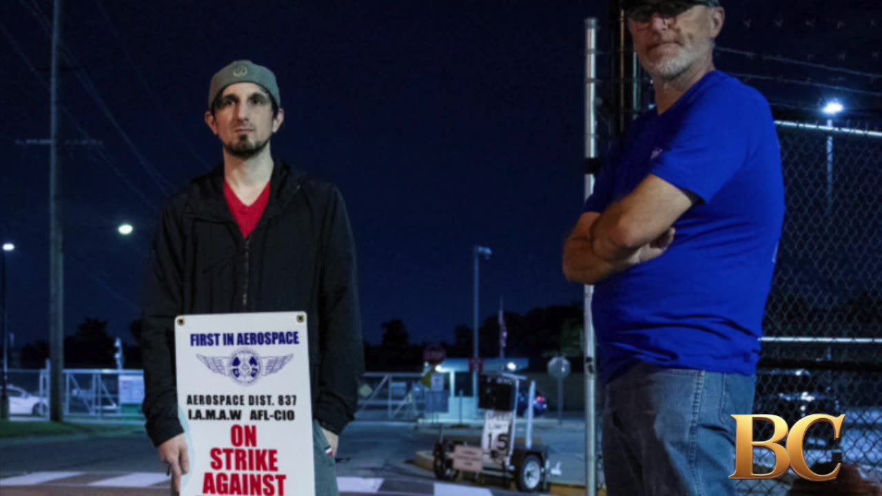 Boeing’s second strike in less than a year begins at three defense plants