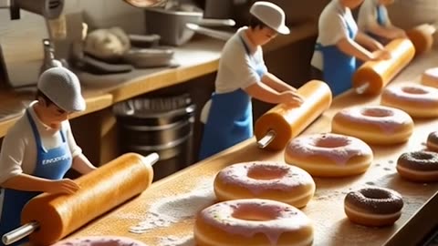 Miniature Workers Working a group of people