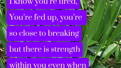Stay strong 💪