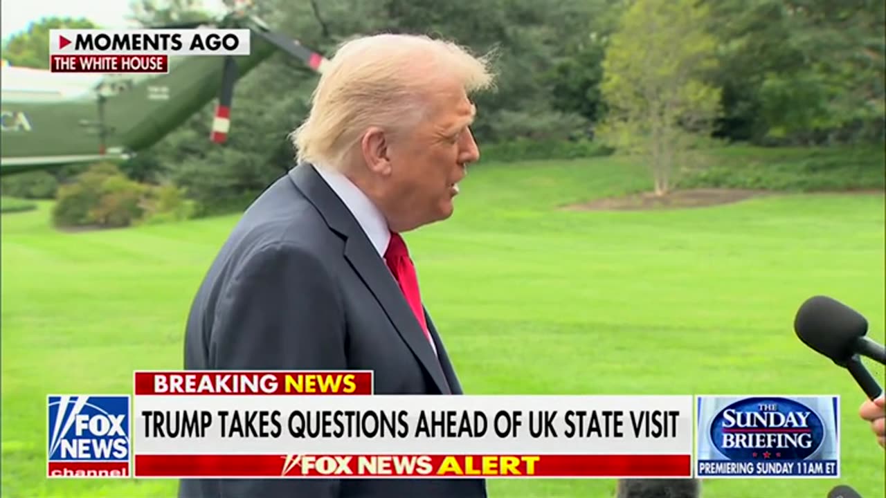 Trump Pressed About Bondi Saying She Will Pursue Americans For Hate Speech