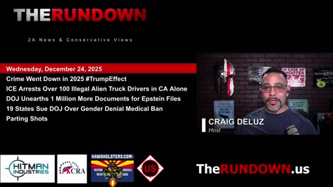 #1032 - Crime Went Down in 2025 #TrumpEffect