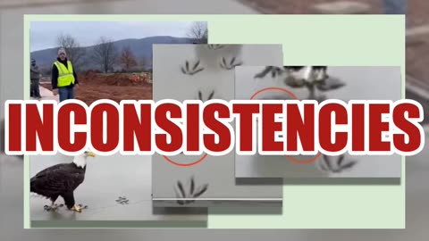 Fact Check: Video Of Two Bald Eagles Walking On Wet Concrete Is NOT Real