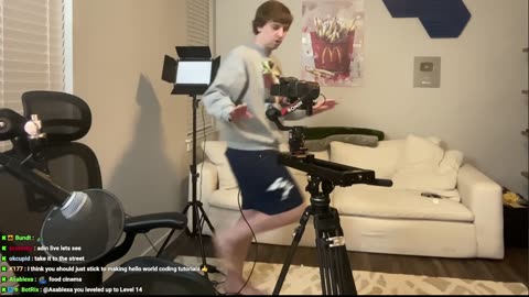 Nick White KICK VOD: "Trying To Setup Livestream Motion Capture" - Sept. 22, 2025