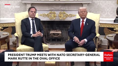 POTUS tells NATO Sec. General to His Face that the US Needs Greenland