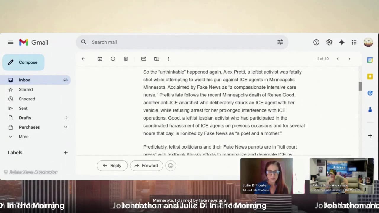 Johnathon Alexander Reorting