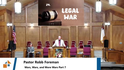 Pastor Robb Foreman // Wars, Wars, and More Wars Part 7