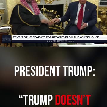 "Trump Doesn't Give a Fist Bump"