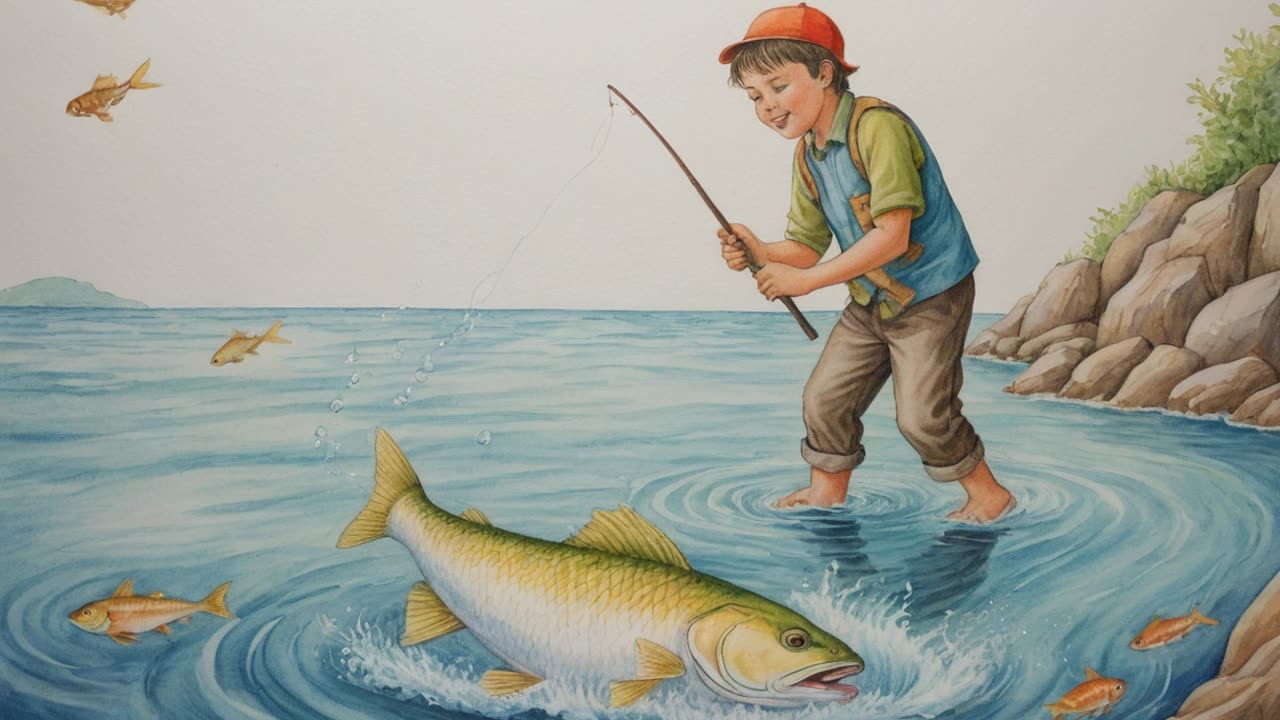 Ông lão đánh cá và con cá vàng ✨ Truyện kể trước khi ngủ - Truyện cổ tích - Sách ngắn