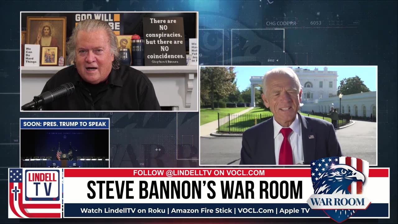 LIVE: STEVE BANNON'S WAR ROOM