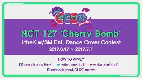 NCT 127 Cherry Bomb 1theK Dance Cover Mirrored