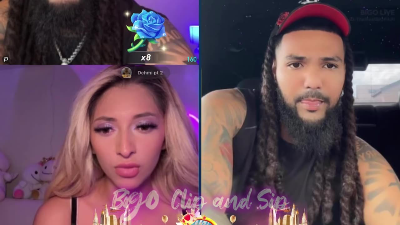 Team PK Papi n Russian Barbie vs Papi 2-if you can't join em...... 6/22/25 #bigoclipandsip