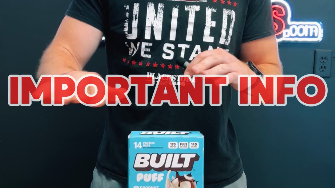 Introducing Built Puff Protein Bars – Light, Crispy, & Packed with Protein!