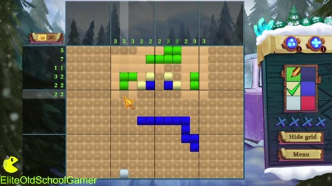 Adventure Mosaics Winter Holiday - Review and Walk-through - Level 53 - January 2026