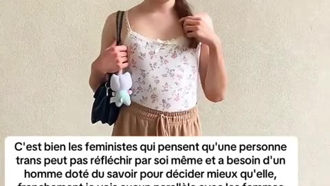 Yes she is a french tgirl