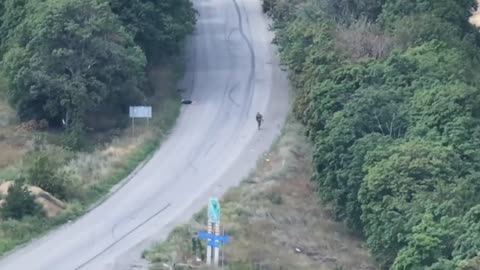 Civilian Shot Dead by a Ukrainian Soldier Near the Settlement of Rodinskoye
