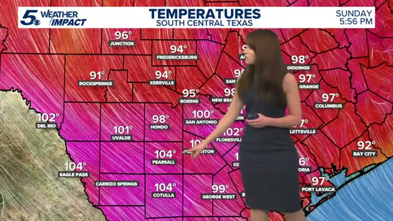 A hot day with clear skies this Sunday | KENS 5 Weather Impact Forecast